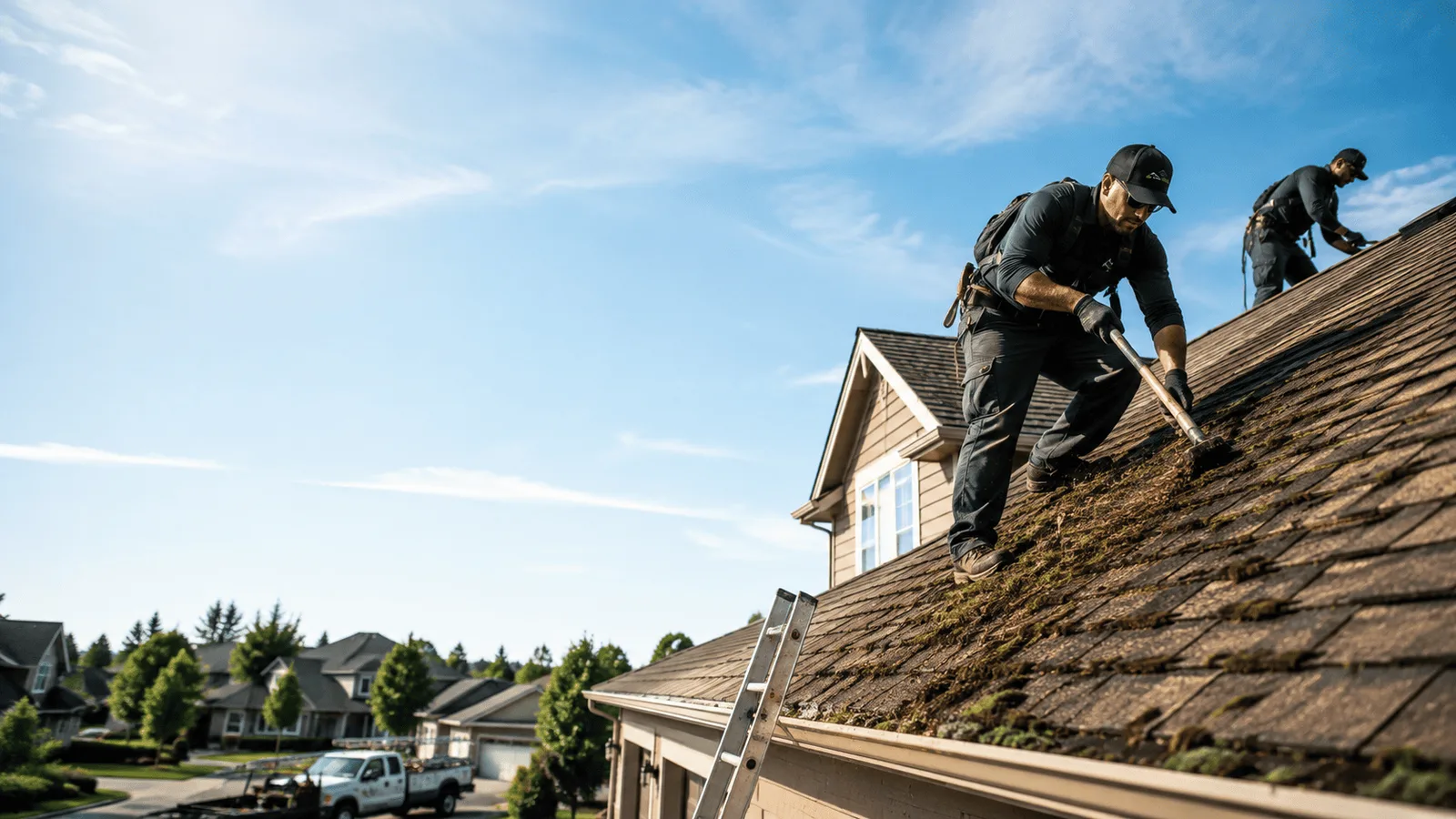 Roof Moss Removal in Belleville, WI near me